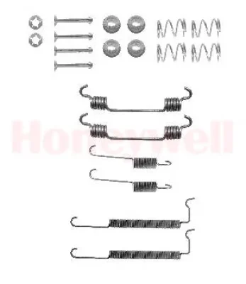 771246B BENDIX Ремкомплект тормозных колодок (пружинки)