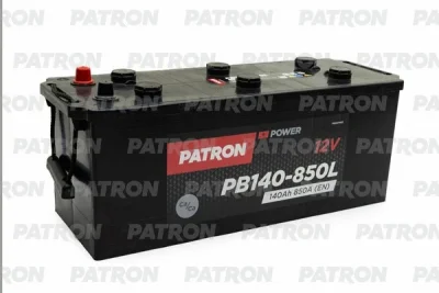Стартерная аккумуляторная батарея PATRON PB140-850L