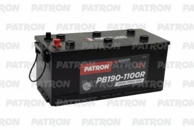 PB190-1100R PATRON Стартерная аккумуляторная батарея