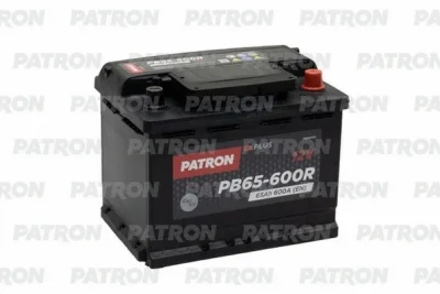 Стартерная аккумуляторная батарея PATRON PB65-600R