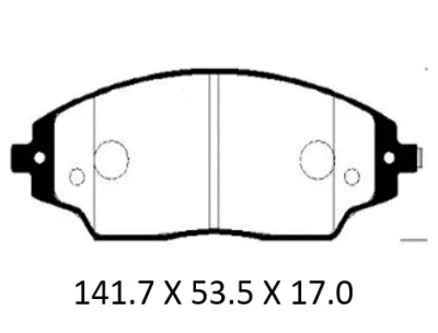 Комплект тормозных колодок, дисковый тормоз PATRON PBP123KOR