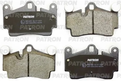 PBP1053 PATRON Комплект тормозных колодок, дисковый тормоз