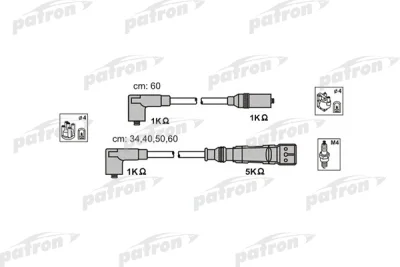 PSCI1003 PATRON Комплект проводов зажигания