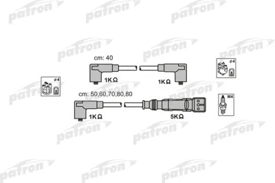 Комплект проводов зажигания PATRON PSCI1005