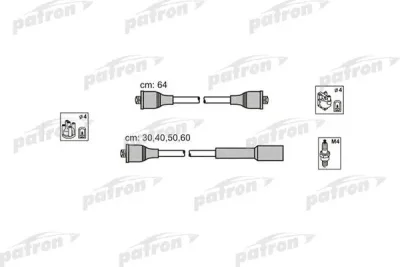 PSCI1009 PATRON Комплект проводов зажигания