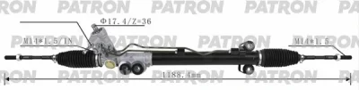 Зубчатая рейка, рулевой механизм PATRON PSG3065