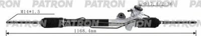Зубчатая рейка, рулевой механизм PATRON PSG3067