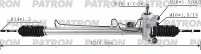Зубчатая рейка, рулевой механизм PATRON PSG3095