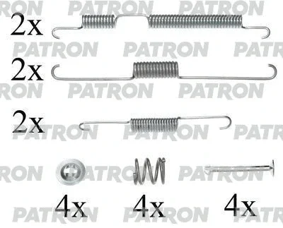 Комплектующие, тормозная колодка PATRON PSRK0064