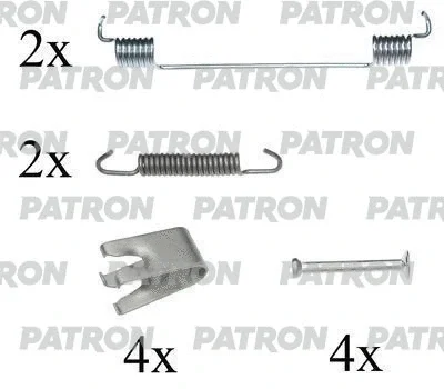 PSRK0111 PATRON Комплектующие, тормозная колодка