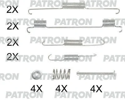 PSRK0116 PATRON Комплектующие, тормозная колодка