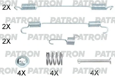 PSRK0118 PATRON Комплектующие, тормозная колодка