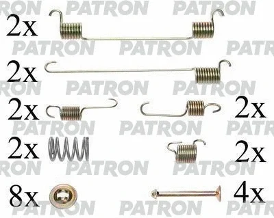 Комплектующие, тормозная колодка PATRON PSRK0128