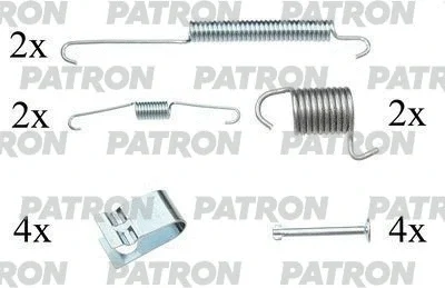 Комплектующие, тормозная колодка PATRON PSRK0137
