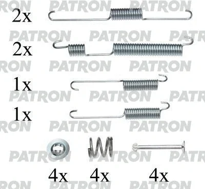 PSRK0153 PATRON Комплектующие, тормозная колодка