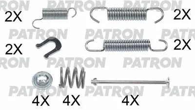 Комплектующие, тормозная колодка PATRON PSRK0162