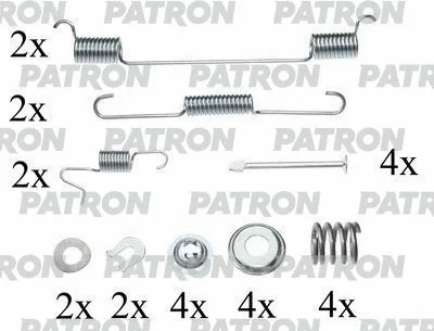 Комплектующие, тормозная колодка PATRON PSRK0167