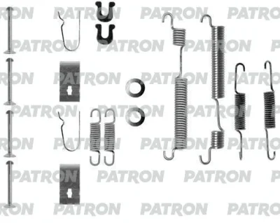 Комплектующие, тормозная колодка PATRON PSRK0168