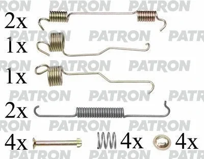 Комплектующие, тормозная колодка PATRON PSRK0175