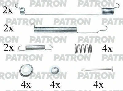 PSRK0178 PATRON Комплектующие, тормозная колодка