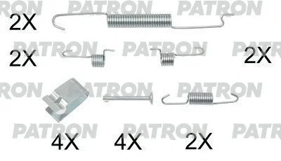 Комплектующие, тормозная колодка PATRON PSRK0179