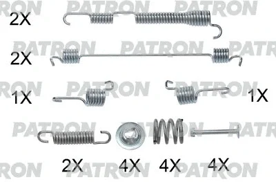 Комплектующие, тормозная колодка PATRON PSRK0189