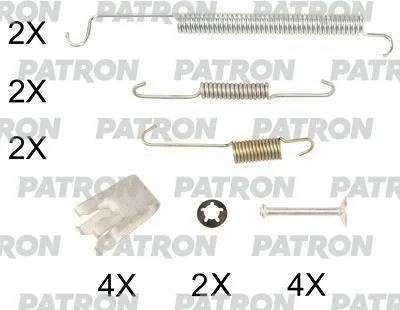 Комплектующие, тормозная колодка PATRON PSRK0192
