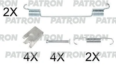 Комплектующие, тормозная колодка PATRON PSRK0200