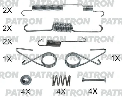 Комплектующие, тормозная колодка PATRON PSRK0218