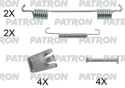 Комплектующие, тормозная колодка PATRON PSRK0231