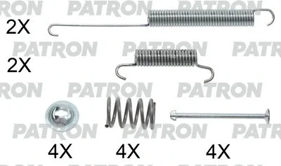 Комплектующие, тормозная колодка PATRON PSRK0240