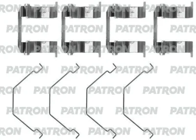 Комплектующие, колодки дискового тормоза PATRON PSRK1012