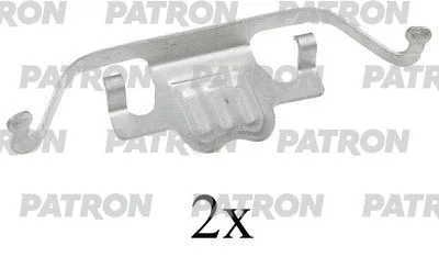 Комплектующие, колодки дискового тормоза PATRON PSRK1021