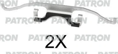 PSRK1035 PATRON Комплектующие, колодки дискового тормоза