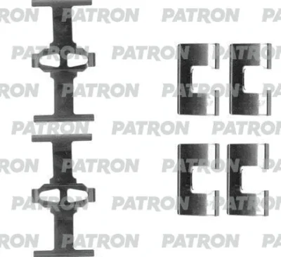 PSRK1037 PATRON Комплектующие, колодки дискового тормоза