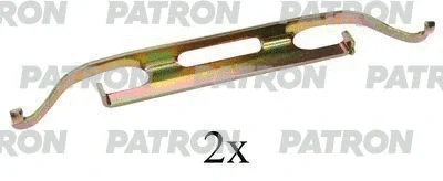 Комплектующие, колодки дискового тормоза PATRON PSRK1044