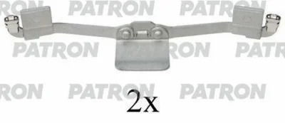 Комплектующие, колодки дискового тормоза PATRON PSRK1051