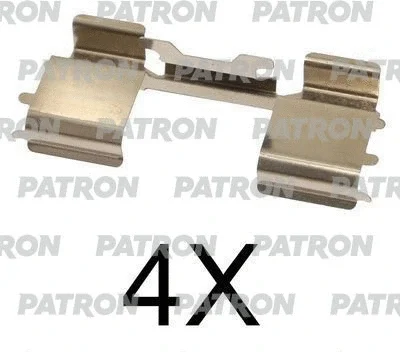 PSRK1065 PATRON Комплектующие, колодки дискового тормоза