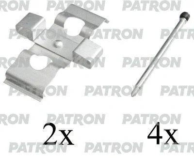 PSRK1077 PATRON Комплектующие, колодки дискового тормоза