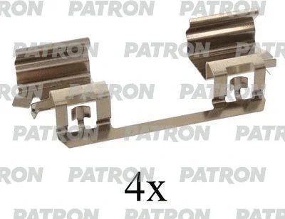 Комплектующие, колодки дискового тормоза PATRON PSRK1084