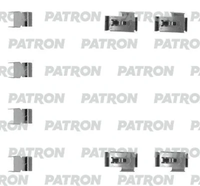 PSRK1092 PATRON Комплектующие, колодки дискового тормоза
