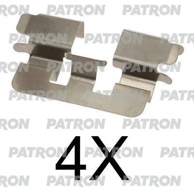 PSRK1106 PATRON Комплектующие, колодки дискового тормоза