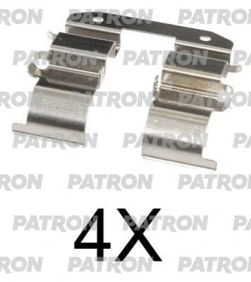 Комплектующие, колодки дискового тормоза PATRON PSRK1112