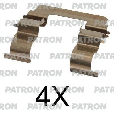 PSRK1130 PATRON Комплектующие, колодки дискового тормоза