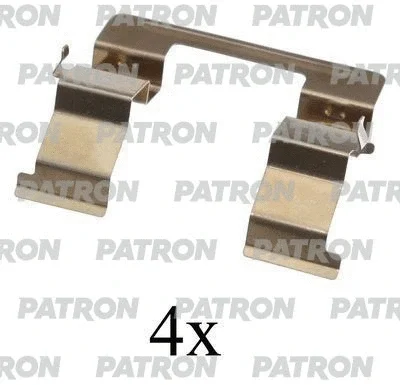 Комплектующие, колодки дискового тормоза PATRON PSRK1132