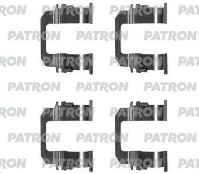 Комплектующие, колодки дискового тормоза PATRON PSRK1133