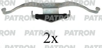 Комплектующие, колодки дискового тормоза PATRON PSRK1144