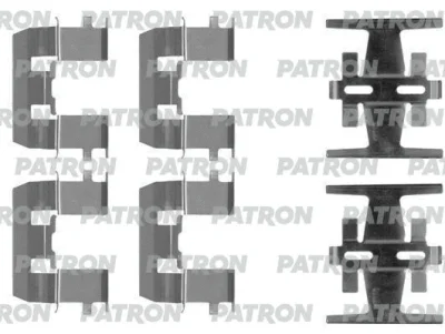 Комплектующие, колодки дискового тормоза PATRON PSRK1145