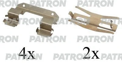 PSRK1150 PATRON Комплектующие, колодки дискового тормоза