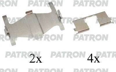 PSRK1156 PATRON Комплектующие, колодки дискового тормоза